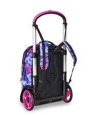 SEVEN SHADY DYE GIRL PLUG Abnehmbarer Rucksack-Trolley, 2 R&auml;der violett - Rucks&auml;cke mit Trolleyfunktion - 6