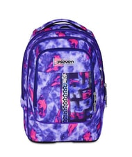 SEVEN SHADY DYE GIRL PLUG Abnehmbarer Rucksack-Trolley, 2 R&auml;der violett - Rucks&auml;cke mit Trolleyfunktion - 7