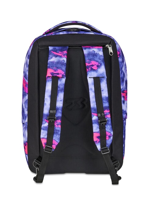 SHADY DYE GIRL PLUG Abnehmbarer Rucksack-Trolley, 2 R&auml;der violett - Rucks&auml;cke mit Trolleyfunktion