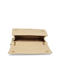 LOVE MOSCHINO CURSIVE LOGO Umh&auml;ngetasche Beige - Damentaschen - 4