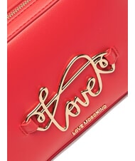 LOVE MOSCHINO CURSIVE LOGO Mini-Umh&auml;ngetasche ROT - Damentaschen - 3