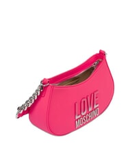 LOVE MOSCHINO MIDDLE CHAIN Umh&auml;ngetasche Fuchsie - Damentaschen - 3