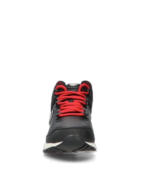 COOPER JUMP KIDS Sneaker im Ankle-Boot-Stil schwarz/rot - Kinderschuhe