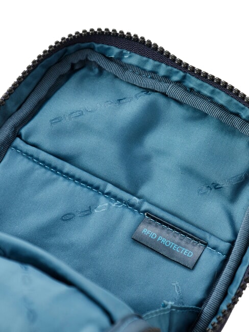 CAMPIONARIO - LIKO Smartphone-Haltertasche Blau - Umh&auml;ngetaschen Herren