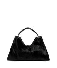 GIANNI CHIARINI AURORA Handtasche mit Ponyfell-Effekt Schwarz - Damentaschen - 4
