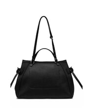 GIANNI CHIARINI GILDA Schultertasche aus geh&auml;mmertem Leder Schwarz - Damentaschen - 3