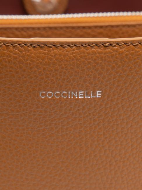 SWAP Tote Bag aus geh&auml;mmertem Leder CUIR - Damentaschen