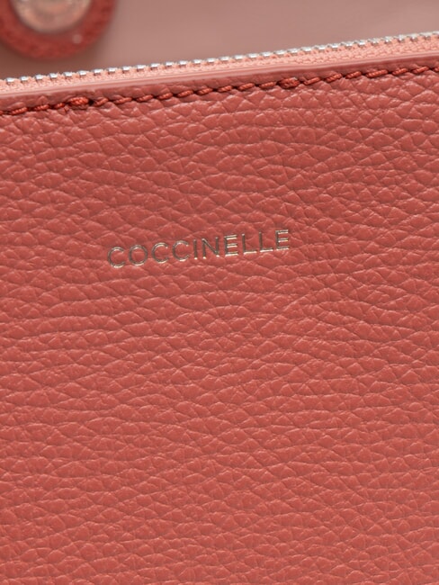 SWAP Tote Bag aus geh&auml;mmertem Leder Topf - Damentaschen