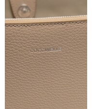 COCCINELLE SWAP Tote Bag aus geh&auml;mmertem Leder Puderrosa - Damentaschen - 5