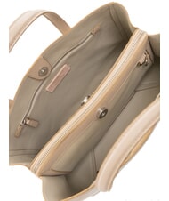 COCCINELLE SWAP Tote Bag aus geh&auml;mmertem Leder Puderrosa - Damentaschen - 6