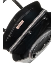 COCCINELLE SWAP Tote Bag aus geh&auml;mmertem Leder Schwarz - Damentaschen - 6