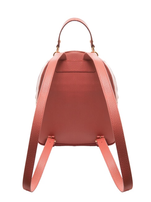 ALPHA Rucksack aus geh&auml;mmertem Leder mit Tasche Topf - Damentaschen