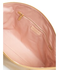 COCCINELLE ALPHA Einkaufstasche aus geh&auml;mmertem Leder frisches Beige - Damentaschen - 6