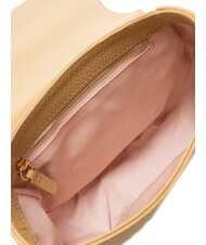 COCCINELLE ALPHA Mini-Umh&auml;ngetasche aus geh&auml;mmertem Leder frisches Beige - Damentaschen - 5