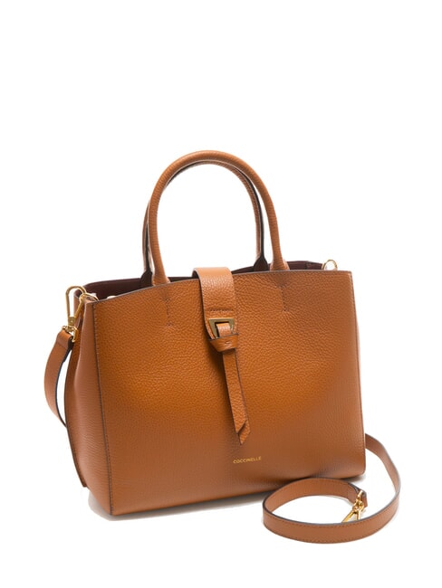 ALBA Tote Bag aus geh&auml;mmertem Leder CUIR - Damentaschen