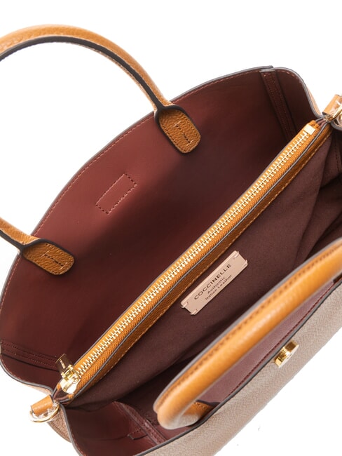 ALBA Tote Bag aus geh&auml;mmertem Leder CUIR - Damentaschen