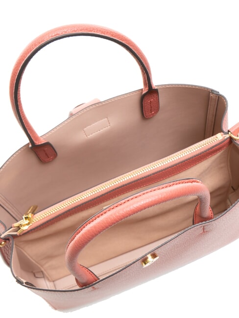 ALBA Tote Bag aus geh&auml;mmertem Leder Topf - Damentaschen