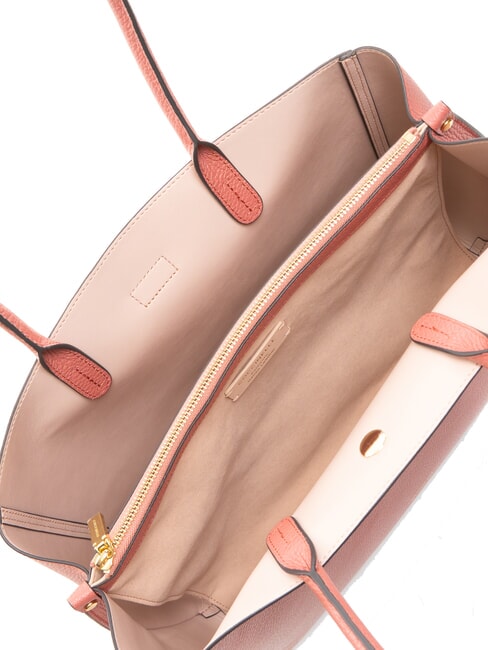 ALBA Schultertasche aus geh&auml;mmertem Leder Topf - Damentaschen