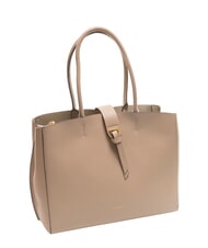 COCCINELLE ALBA Schultertasche aus geh&auml;mmertem Leder Puderrosa - Damentaschen - 2