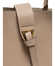 COCCINELLE ALBA Schultertasche aus geh&auml;mmertem Leder Puderrosa - Damentaschen - 5