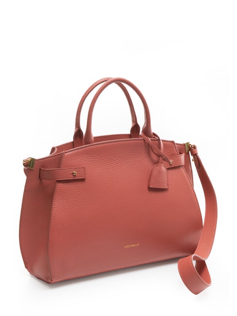 KLICHE Ledertasche mit Schultergurt Topf - Damentaschen