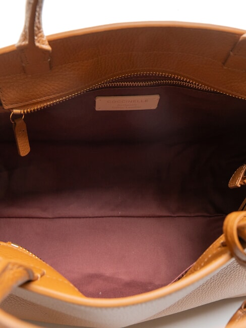 KLICHE Handtasche aus geh&auml;mmertem Leder CUIR - Damentaschen