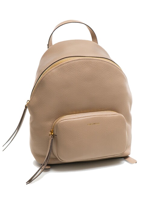 JEN Rucksack aus geh&auml;mmertem Leder Puderrosa - Damentaschen