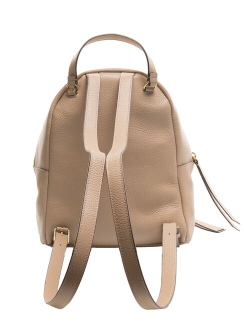 JEN Rucksack aus geh&auml;mmertem Leder Puderrosa - Damentaschen