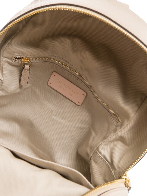 JEN Rucksack aus geh&auml;mmertem Leder Puderrosa - Damentaschen