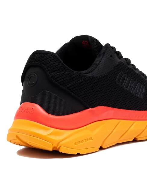 URBANTRAIL COLORS Turnschuhe schwarz-orange-leuchtend rot - Schuhe Unisex