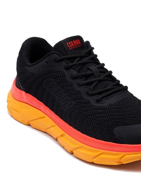 URBANTRAIL COLORS Turnschuhe schwarz-orange-leuchtend rot - Schuhe Unisex