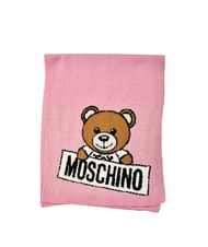MOSCHINO TEDDY LOGO Schal aus Wollmischung - Schals