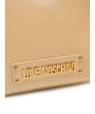 LOVE MOSCHINO BORCHIE Umh&auml;ngetasche Beige - Damentaschen - 3