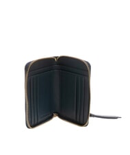 COCCINELLE VOILE Mittelgro&szlig;e Lederbrieftasche mit Rundum-Rei&szlig;verschluss Mitternachtsblau - Brieftaschen Damen - 2