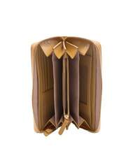 COCCINELLE VOILE Gro&szlig;e Brieftasche aus Leder mit Rundum-Rei&szlig;verschluss - Brieftaschen Damen