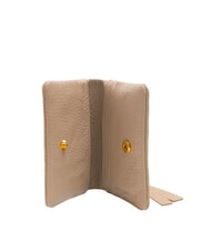 COCCINELLE SOFTY Kartenetui aus geh&auml;mmertem Leder Puderrosa - Brieftaschen Damen - 2