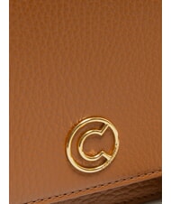 COCCINELLE TULIP Schultertasche aus geh&auml;mmertem Leder CUIR - Damentaschen - 3