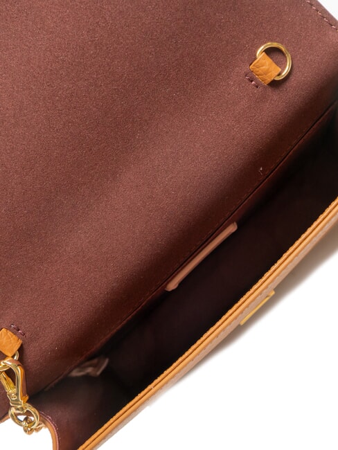 TULIP Schultertasche aus geh&auml;mmertem Leder CUIR - Damentaschen