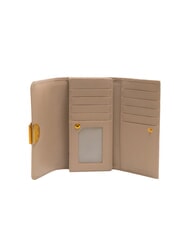 COCCINELLE TALEA Kontinentale Brieftasche aus geh&auml;mmertem Leder Puderrosa - Brieftaschen Damen - 2