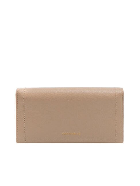 TALEA Kontinentale Brieftasche aus geh&auml;mmertem Leder Puderrosa - Brieftaschen Damen