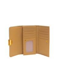 COCCINELLE TALEA Kontinentale Brieftasche aus geh&auml;mmertem Leder - Brieftaschen Damen