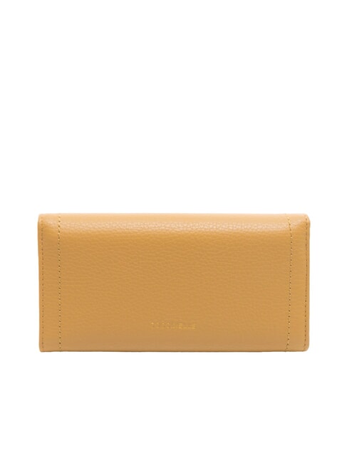 TALEA Kontinentale Brieftasche aus geh&auml;mmertem Leder frisches Beige - Brieftaschen Damen