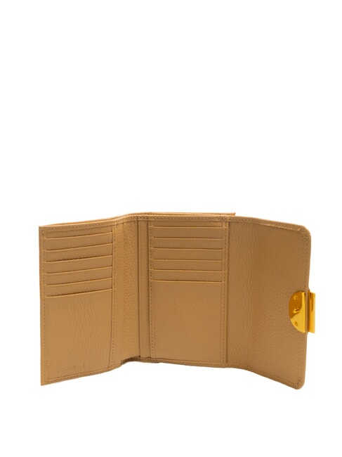 TALEA Mittelgro&szlig;e Brieftasche aus geh&auml;mmertem Leder frisches Beige - Brieftaschen Damen