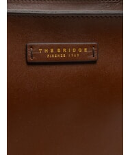 THE BRIDGE LUCIA Schultertasche aus Leder BRAUN - Damentaschen - 3