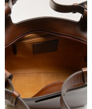 THE BRIDGE LUCIA Schultertasche aus Leder BRAUN - Damentaschen - 5