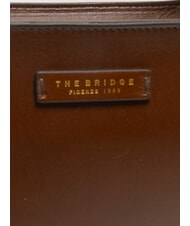 THE BRIDGE LUCIA Schultertasche aus Leder BRAUN - Damentaschen - 3