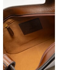 THE BRIDGE LUCIA Schultertasche aus Leder BRAUN - Damentaschen - 5