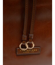 THE BRIDGE CARLOTTA Umh&auml;ngetasche aus Leder mit Taschen - Damentaschen
