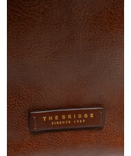 THE BRIDGE CARLOTTA Beuteltasche aus Leder BRAUN - Damentaschen - 3