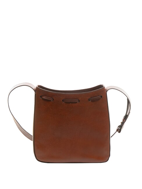 CARLOTTA Beuteltasche aus Leder BRAUN - Damentaschen